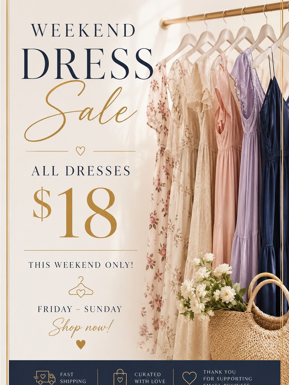 Dress sale shop now 18 all wkn